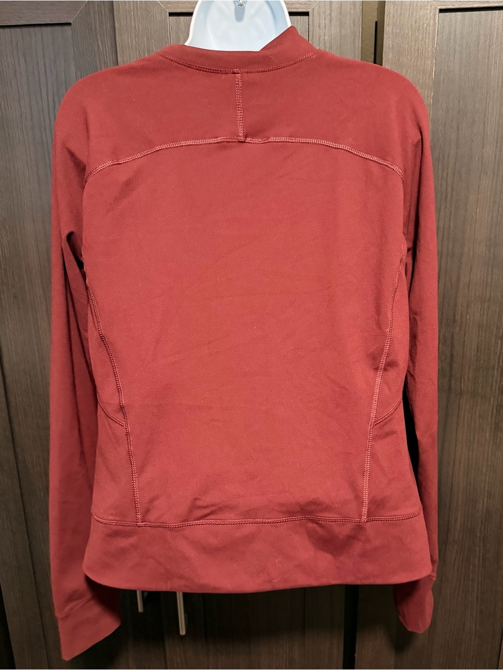 NWT Yogalicious Lux Windsor Wine Full Zip Jacket size XL MSRP $88 - Picture 5 of 10